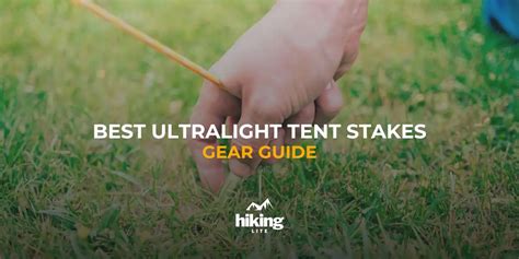 13 Best Ultralight Tent Stakes 2024 .